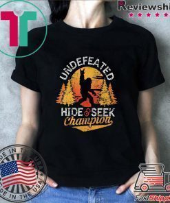 Undefeated Hide And Seek Champion Shirt