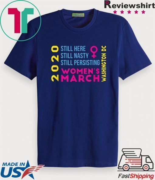 Women's March January 2020 Washington DC Official T-Shirt