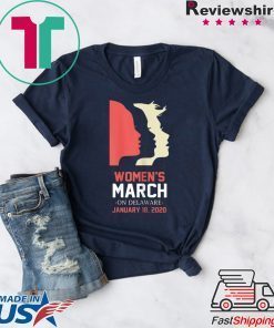 Women's March January 18, 2020 Delaware T-Shirt