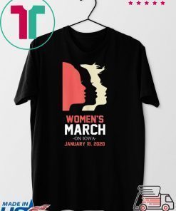 Women's March January 18, 2020 Iowa Shirt