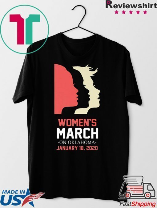 Women's March January 18, 2020 Oklahoma Shirt