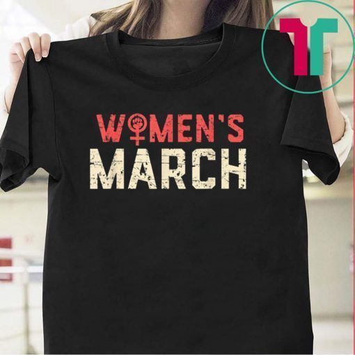 Women's March January 18, 2020 Tee Shirts