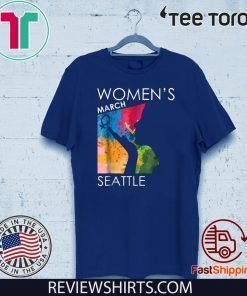 Women's Womens March 2020 Shirt SEATTLE T-Shirt