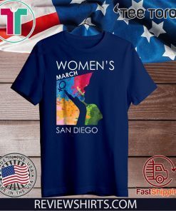 Women's Womens March Shirt SAN DIEGO 2020 T-Shirt