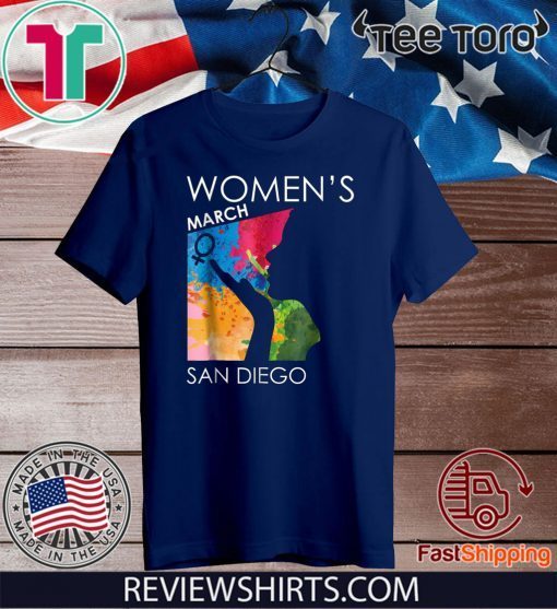 Women's Womens March Shirt SAN DIEGO 2020 T-Shirt