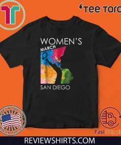 Women's Womens March Shirt SAN DIEGO 2020 T-Shirt