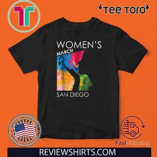 Women's Womens March Shirt SAN DIEGO 2020 T-Shirt