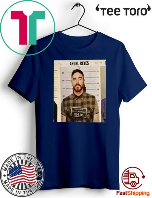 ANGEL REYES SHIRT SANTO PADRE POLICE DEPARTMENT 92-4318 SHIRT