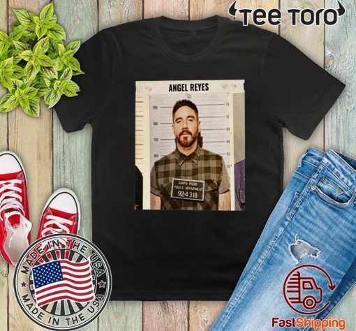 ANGEL REYES SHIRT SANTO PADRE POLICE DEPARTMENT 92-4318 SHIRT