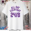 All Day Everyday 248 Hoops Legend 2020 T-Shirt