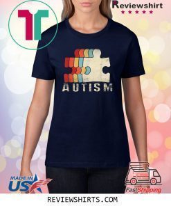 Autism Awareness Gift Vintage 70s 80s T-Shirt