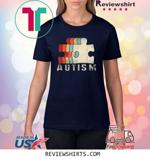 Autism Awareness Gift Vintage 70s 80s T-Shirt