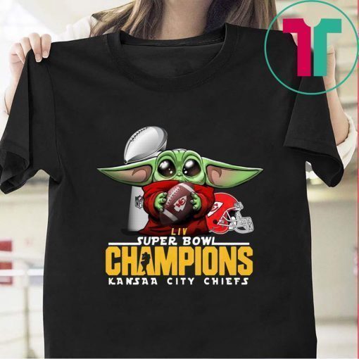 Baby Yoda Hug Kansas City Chiefs LIVE Super Bowl Champions Shirt