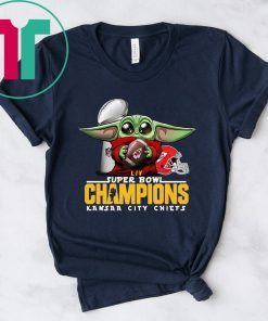 Baby Yoda Hug Kansas City Chiefs LIVE Super Bowl Champions Shirt