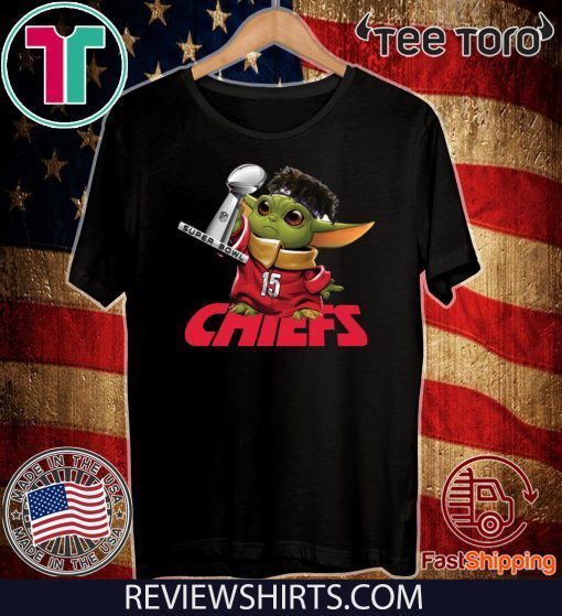 Baby Yoda Kansas City Chiefs Super Bowl Shirt