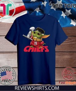 Baby Yoda Kansas City Chiefs Super Bowl Shirt