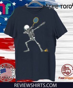 Badminton Dabbing Skeleton Dab Dance 2020 T-Shirt