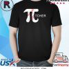 Baseball Pi-tcher Math Funny Pi Day Shirt