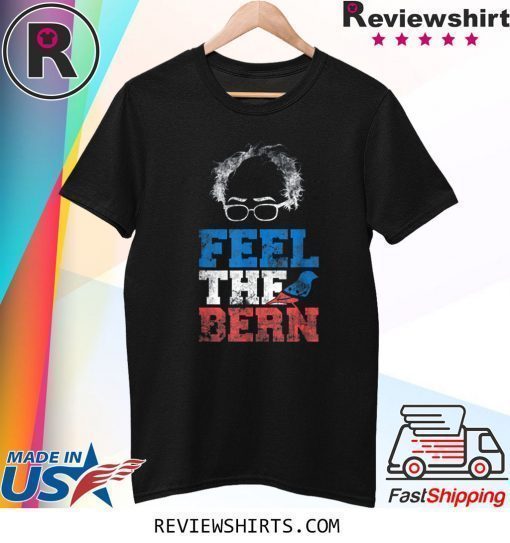 Bernie 2020 Feel The Bern Bernie Sanders Sparrow Bird T-Shirt