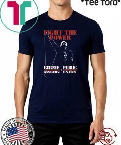 Bernie Sanders Fight The Power And Public Enemy Shirt