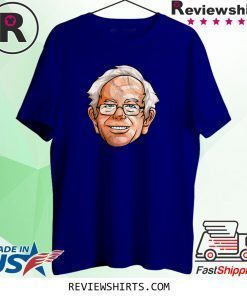 Bernie Sanders Shirt Presidential Portrait Bern Hair Glasses T-Shirt