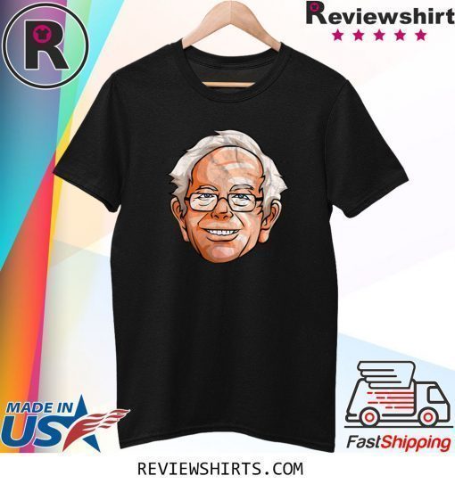 Bernie Sanders Shirt Presidential Portrait Bern Hair Glasses T-Shirt