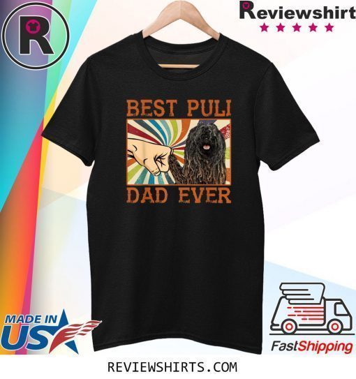 Best Puli Dad Ever Retro Vintage Shirt