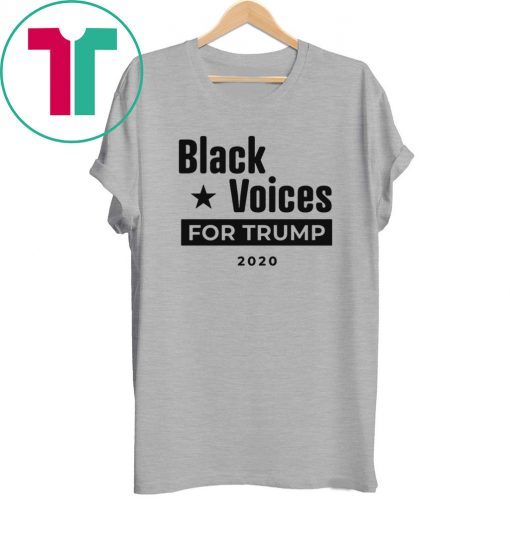 Black Voices For Donald Trump T-Shirt