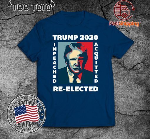 Donald Trump Impeached Acquitted 2020 T-Shirt