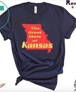 Great State of Kansas Novelty T-Shirt