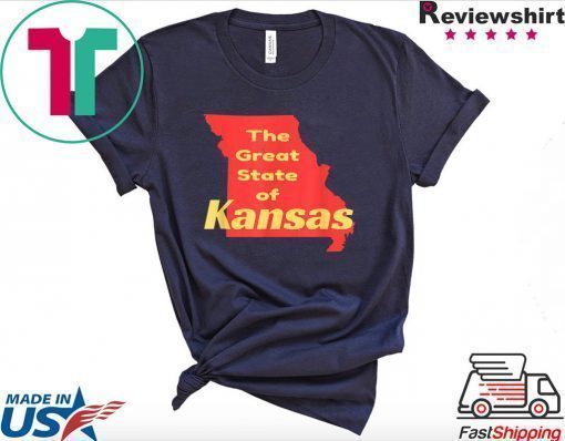 Great State of Kansas Novelty T-Shirt