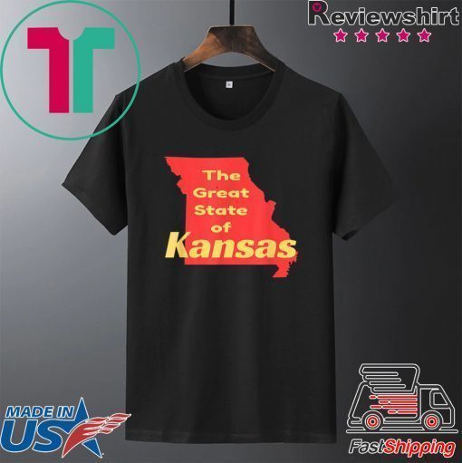 Great State of Kansas Novelty T-Shirt