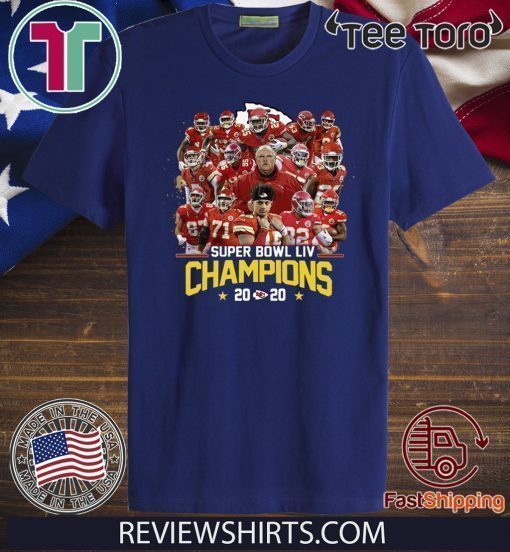 Kansas City Chiefs Shirt Super Bowl LIV Champions T-Shirt