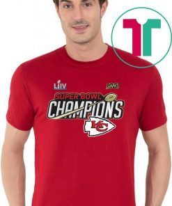 Men's Super Bowl LIV Champions Kansas City Chiefs Shirt