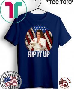 Rip It Up Nancy Pelosi Shirt Donald Trump Speech Nancy The Ripper T-Shirt