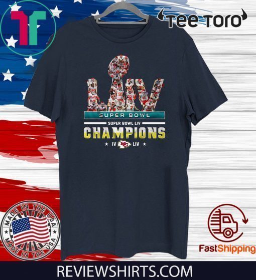 Super Bowl LIV Champions Kansas City Chiefs Shirt