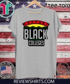 Support Black College Shirt