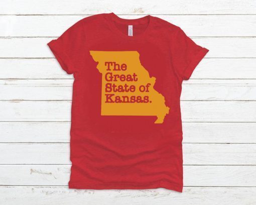 THE GREAT STATE OF KANSAS LIMITED EDITION T-SHIRT