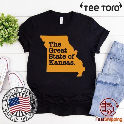 THE GREAT STATE OF KANSAS LIMITED EDITION T-SHIRT