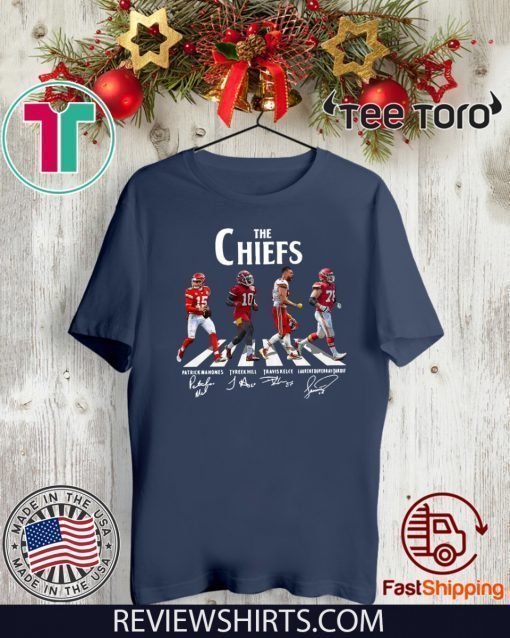 The Chiefs Patrick Mahomes Tyreek Hill Travis Kelce Laurent Duyearay Tardif T-Shirt