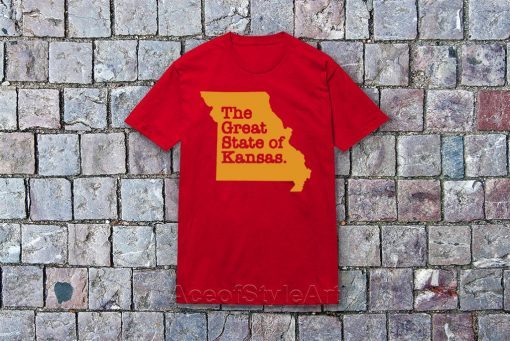 The Great State Of Kansas City Chiefs Super Bowl Champions 2020 T-Shirt