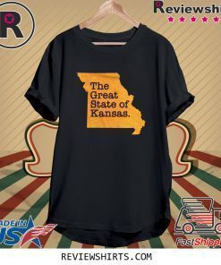 The Great State Of Kansas T-Shirt Kansas City Champion