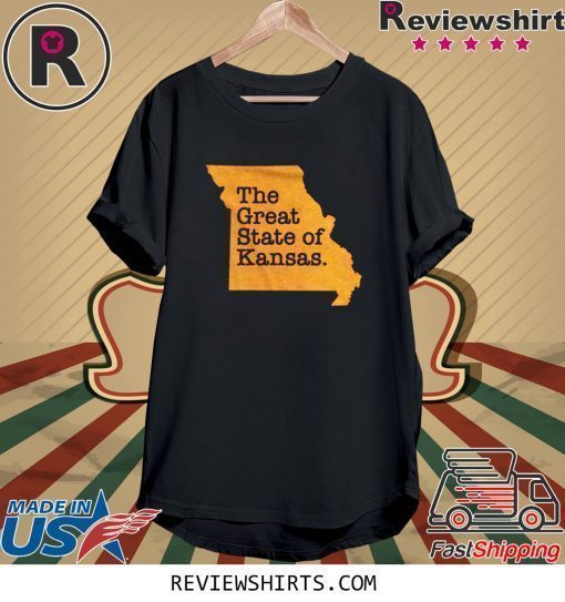 The Great State Of Kansas T-Shirt Kansas City Champion