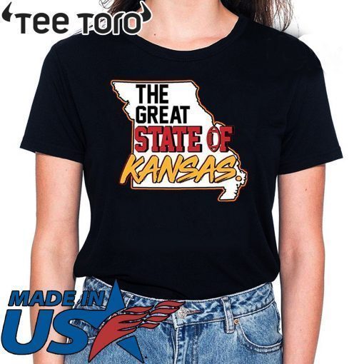 The Great State of Kansas Football 2020 T-Shirt