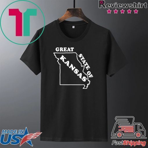 The Great State of Kansas Missouri T-Shirt