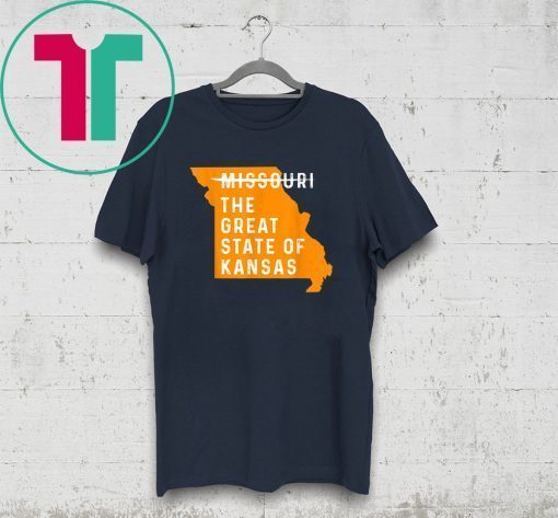 The Great State of Kansas Missouri State Shirt