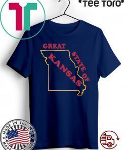 The Great State of Kansas Missouri 2020 T-Shirt