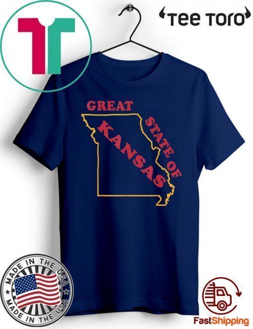 The Great State of Kansas Missouri 2020 T-Shirt