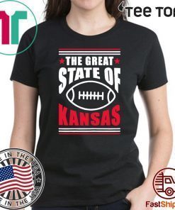 The Great State of Kansas Tees Shirt