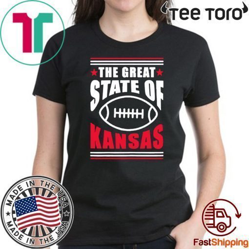 The Great State of Kansas Tees Shirt